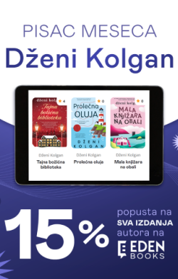 Pisac meseca na Eden Books  Autorka Dženi Kolgan