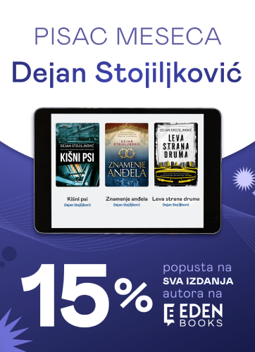 Dejan Stojiljković pisac meseca na Eden Books