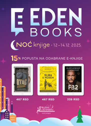 Eden Books u akciji „Noć knjige“ Najpopularniji naslovi na sniženju