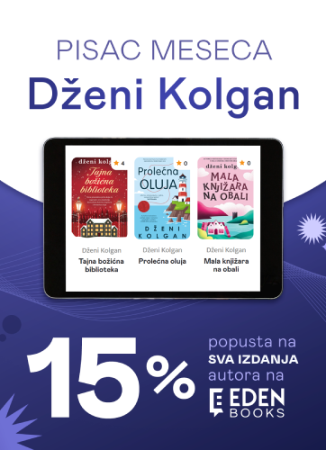 Pisac meseca na Eden Books  Autorka Dženi Kolgan